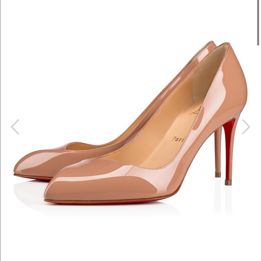 Christian Louboutin Corneille Nude Pumps-NWT